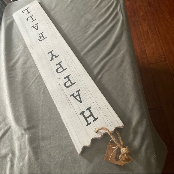 🍂 Mud Pie Fall Halloween Reversible Sign - Picture 6 of 9